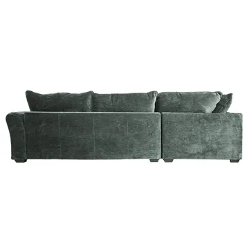 Hörnsoffa/ottoman Denvi - mintgrön - Möbler - Soffa - Hörnsoffa