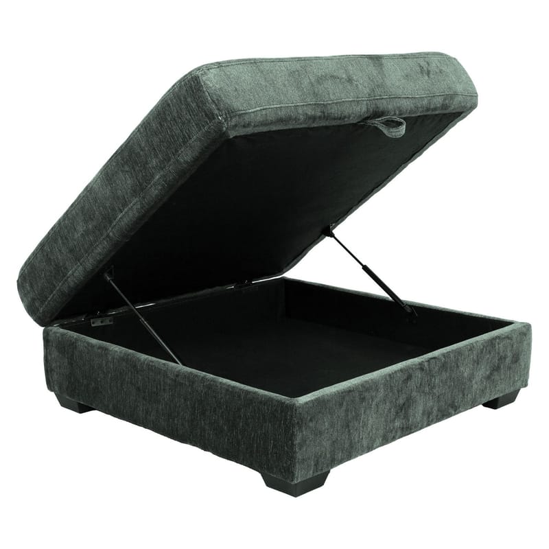 Hörnsoffa/ottoman Denvi - mintgrön - Möbler - Soffa - Hörnsoffa