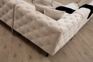 Beachport Hörnsoffa 6-sits - Beige - Möbler - Soffa - Hörnsoffa