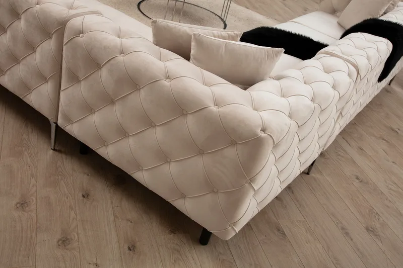 Beachport Hörnsoffa 6-sits - Beige - Möbler - Soffa - Hörnsoffa