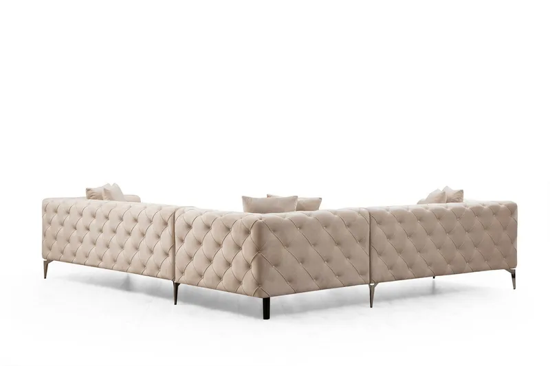 Beachport Hörnsoffa 6-sits - Beige - Möbler - Soffa - Hörnsoffa