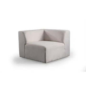 Branorin 5-sits Hörnsoffa med Divan - Brun/Vit - Möbler - Soffa - Modulsoffor - Komplett modulsoffa