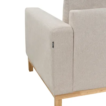 Hörnsoffa Siggard - Beige - Möbler - Soffa - Divansoffor & schäslongsoffa - 4 sits soffa med divan