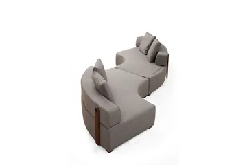 Lasalle Soffa 4-sits - Grå - Möbler - Soffa - 4 sits soffa