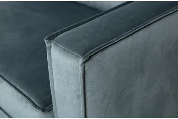 Lissbon Hörnsoffa - Blågrön - Möbler - Soffa - Divansoffor & schäslongsoffa - 3 sits soffa med divan