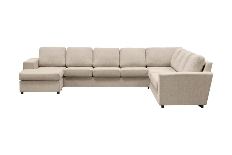 Nebraska Hörnsoffa med Divan Vändbar, Beige