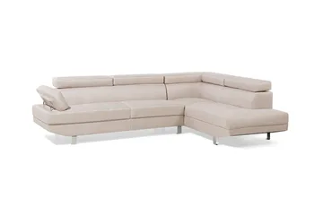 Norrea Hörnsoffa 261 cm - Beige - Möbler - Soffa - Hörnsoffa