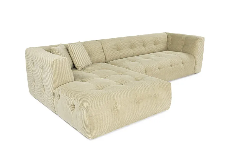 Octavian Hörnsoffa 3-sits - Green - Möbler - Soffa - Modulsoffor - Komplett modulsoffa