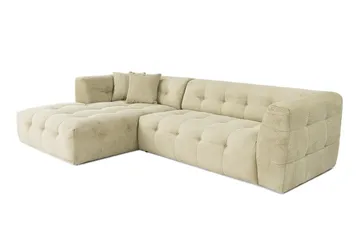 Octavian Hörnsoffa 3-sits - Green - Möbler - Soffa - Modulsoffor - Komplett modulsoffa