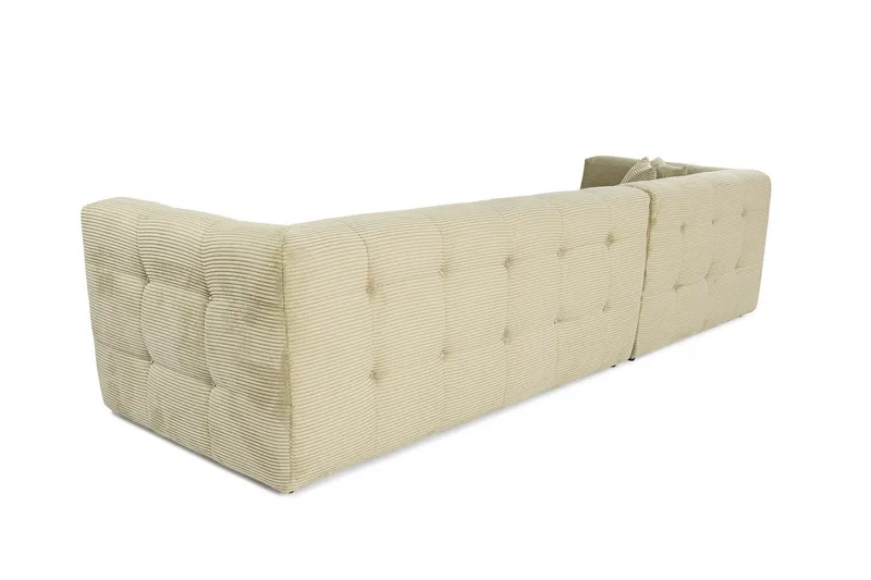 Octavian Hörnsoffa 3-sits - Green - Möbler - Soffa - Modulsoffor - Komplett modulsoffa