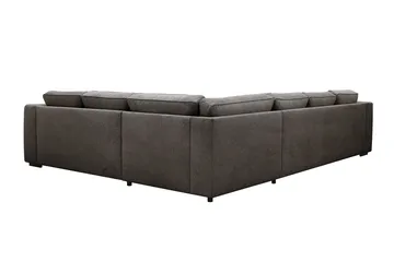 Optus 5-sits Hörnsoffa med divan vändbar - Mörkgrå - Möbler - Soffa - Hörnsoffa - Hörnsoffa med divan