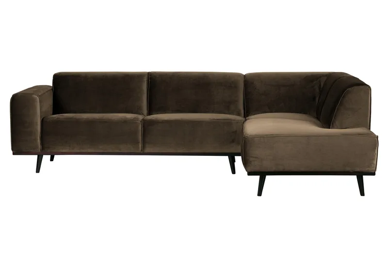 Statement Hörnsoffa Höger, Taupe