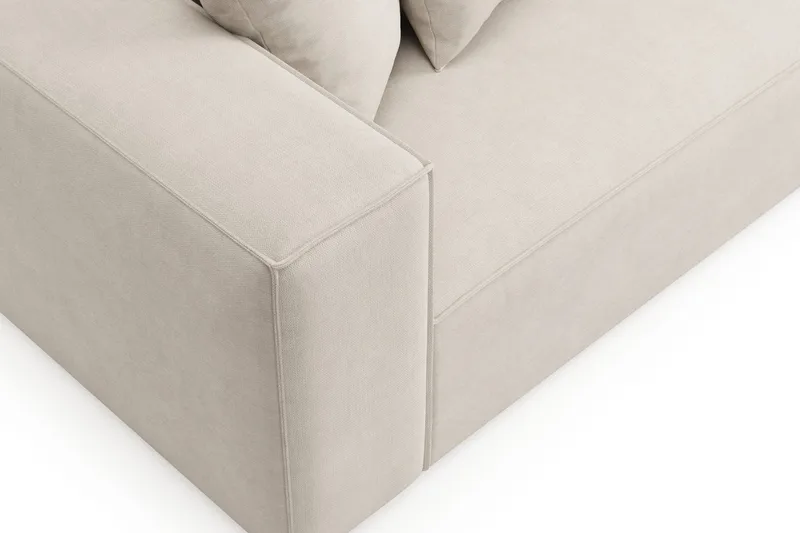 Havana 3-sits Låg Soffa med vändbar divan - Beige - Möbler - Soffa - Divansoffor & schäslongsoffa