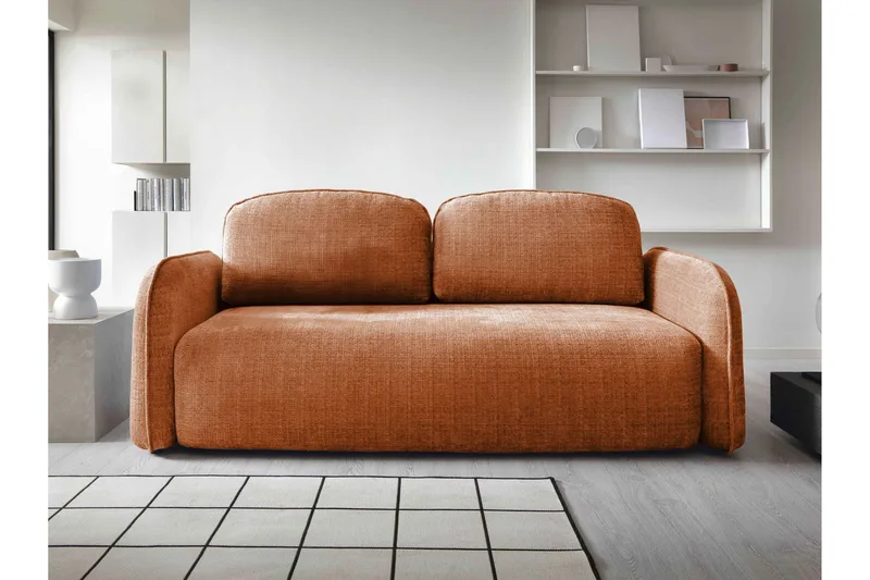 Hemanti Bäddsoffa 2-sits - Beige/Grå - Möbler - Soffa - Bäddsoffa