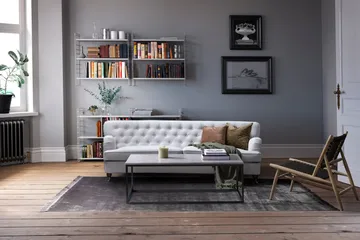 Howard 3-sits Tygsoffa - Grå - Möbler - Soffa - Howardsoffor