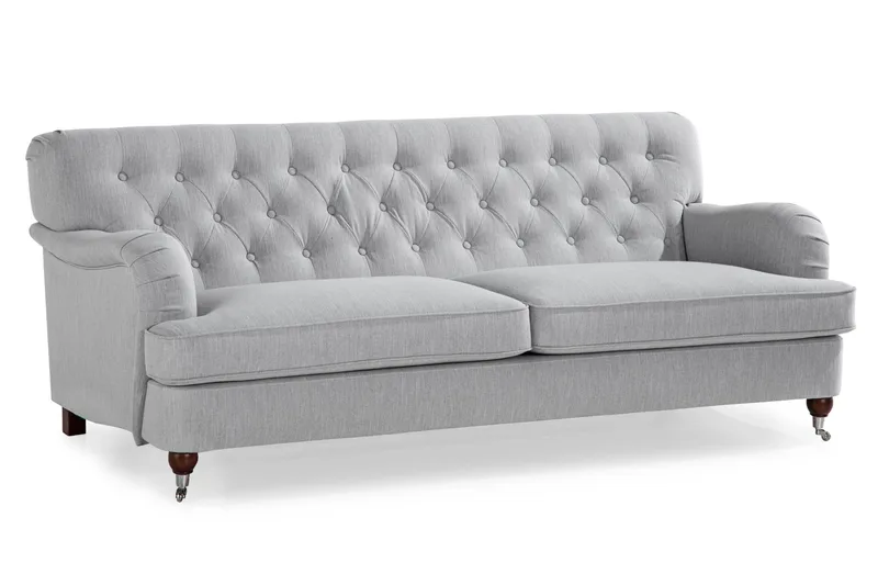 Howard 3-sits Tygsoffa - Grå - Möbler - Soffa - Howardsoffor