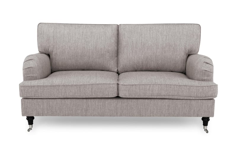 Howard Classic 2-sits Tygsoffa, Beige / Grå