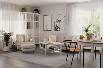 Howard Classic 3-sits Tygsoffa - Beige - Möbler - Soffa - Howardsoffor