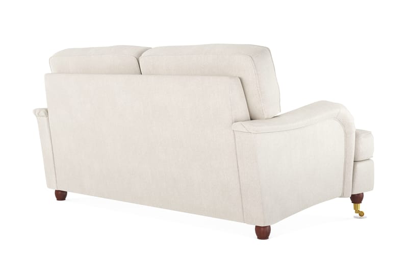 Howard Lyx 2-sits Sammetssoffa - Krämvit - Möbler - Soffa - Howardsoffor