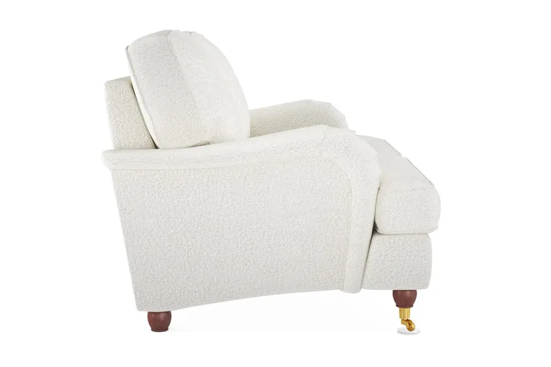 Howard Lyx 2-sits Soffa i Bouclé - Vit - Möbler - Soffa - Howardsoffor