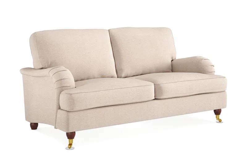 Howard Lyx 2-sits Tygsoffa - Beige - Möbler - Soffa - Howardsoffor