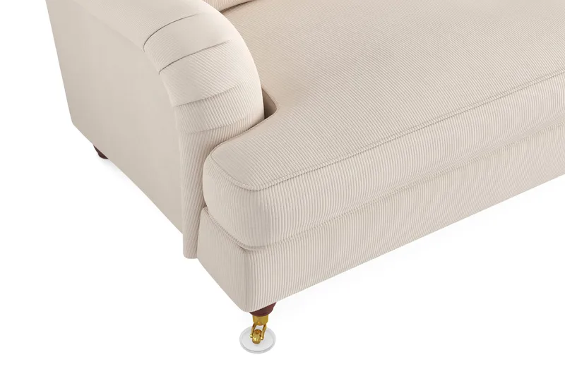Howard Lyx 3-sits Manchestersoffa - Beige - Möbler - Soffa - Howardsoffor