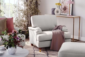 Howard Lyx 3-sits Tygsoffa - Ljusgrå - Möbler - Soffa - Howardsoffor
