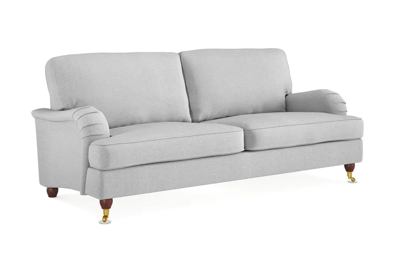 Howard Lyx 3-sits Tygsoffa - Ljusgrå - Möbler - Soffa - Howardsoffor