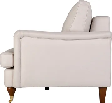 Howard Watford Deluxe soffa 2-sits - Beige tyg - Beige - Möbler - Soffa - 2 sits soffa