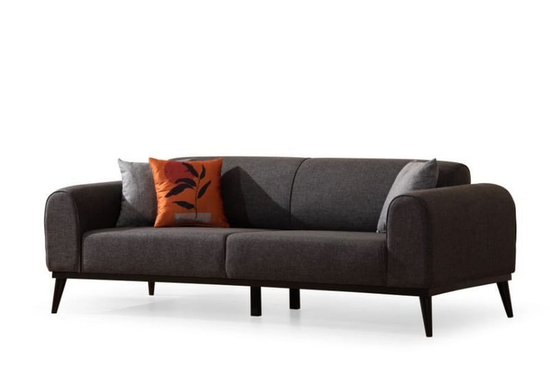 Kapri Bäddsoffa 4-sits, Antracit
