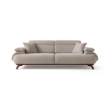 Kelnor 3-sits Soffa 246x81x97 cm - Beige - Möbler - Soffa - 3 sits soffa
