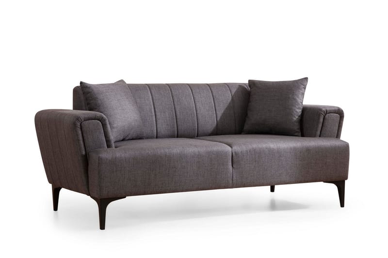 Lilesville 3-sits Soffa, Mörkgrå