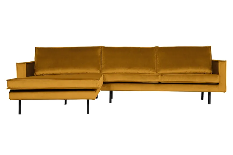 Lissbon Divansoffa Vänster, Ochre