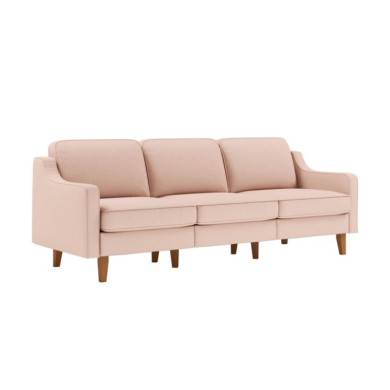 Lorvas 3-sits Soffa, Ljusröd