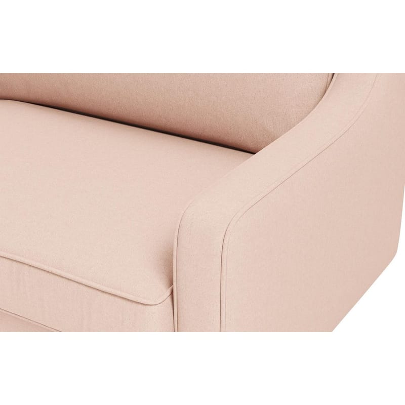 Lorvas 3-sits Soffa - Ljusröd - Möbler - Soffa - Sammetssoffa