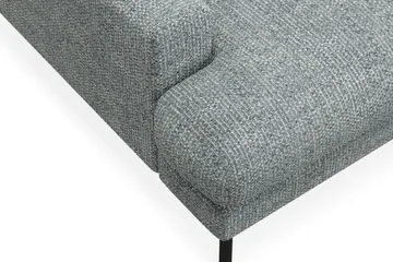 Menard Premium 5-sits Högervänd L-formad Djup Schäslongsoffa i Chenille - Grå/Blå - Möbler - Soffa - Divansoffor & schäslongsoffa