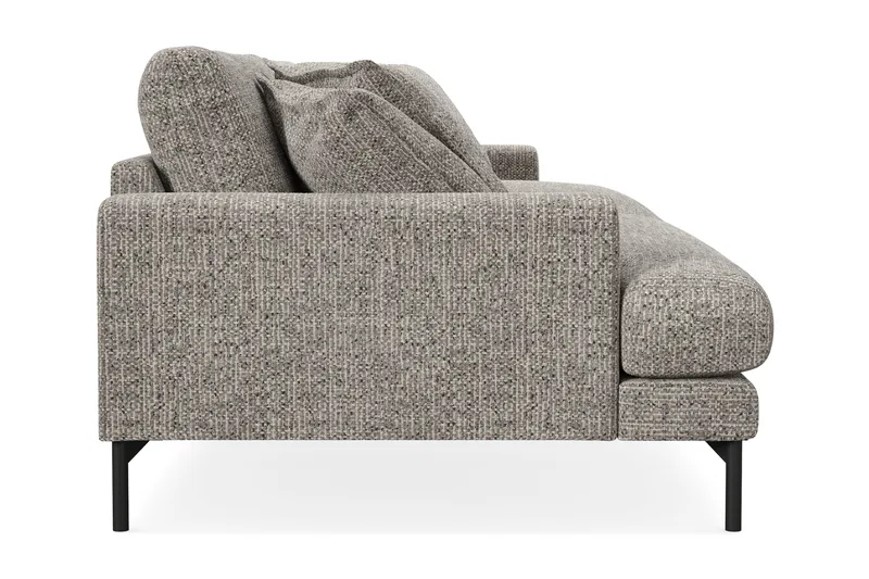 Menard Premium 4-sits Djup Soffa i Chenille - Grå - Möbler - Soffa - 4 sits soffa