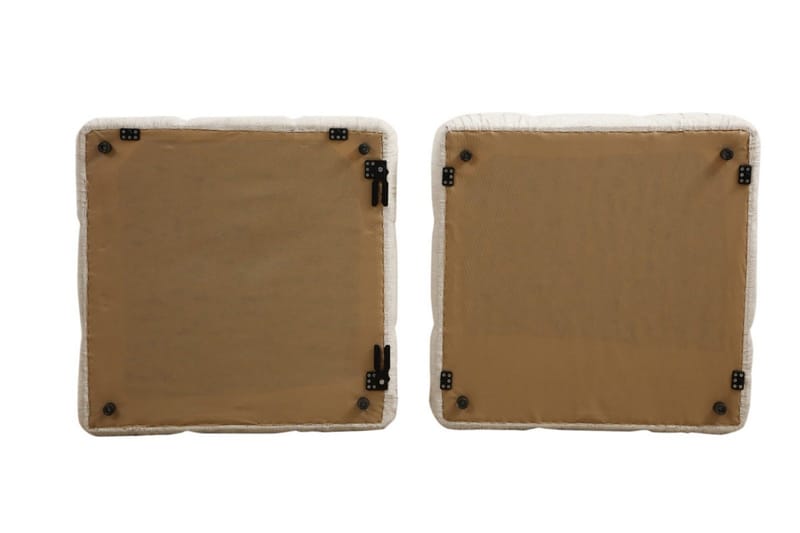 Belgin Högermodul / Fåtölj 95 cm med fasta armstöd och repdetaljer - Orange - Möbler - Soffa - Modulsoffor - Övriga moduler till modulsoffa