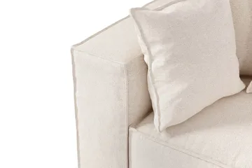 Cubo 1-sits Vänstermodul i Tyg 108 cm bred - Beige - Möbler - Soffa - Modulsoffor - Övriga moduler till modulsoffa
