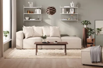 Cubo 1-sits Vänstermodul i Tyg 108 cm bred - Beige - Möbler - Soffa - Modulsoffor - Övriga moduler till modulsoffa