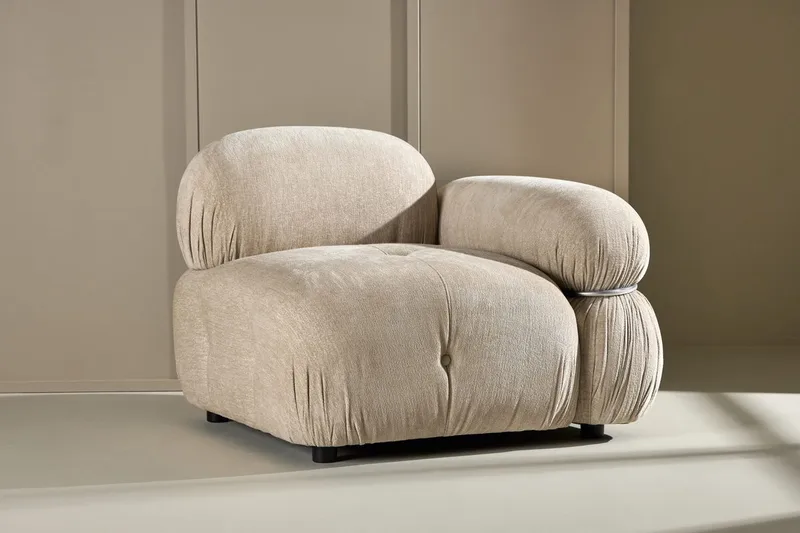Högermodul Mika 95 cm, Beige