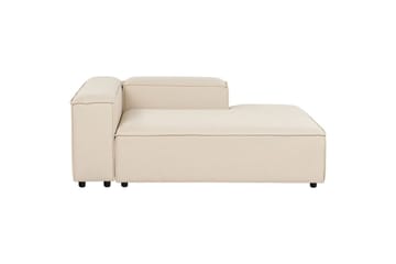 Hörnsoffa till vänster Ardal Beige/svart - Beige/svart - Möbler - Soffa - Modulsoffor - Hörnmodul