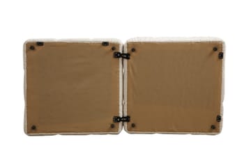 Belgin Mittmodul / Fåtölj 95 cm med fast ryggstöd och repdetaljer - Grön - Möbler - Soffa - Modulsoffor - Mittmodul