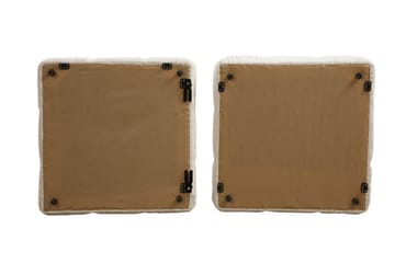 Belgin Mittmodul / Fåtölj 95 cm med fast ryggstöd och repdetaljer - Orange - Möbler - Soffa - Modulsoffor - Mittmodul