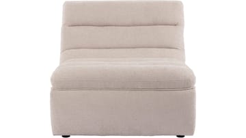 Valdoro Mittmodul i tyg 87 cm - Beige - Möbler - Soffa - Modulsoffor - Mittmodul