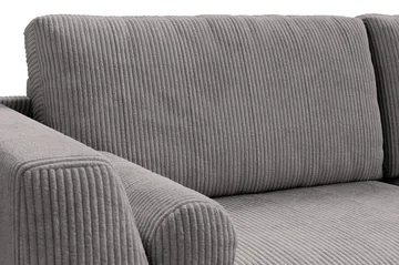 Ocean Lyx 3-sits Manchestersoffa - Mörkgrå - Möbler - Soffa - 3 sits soffa