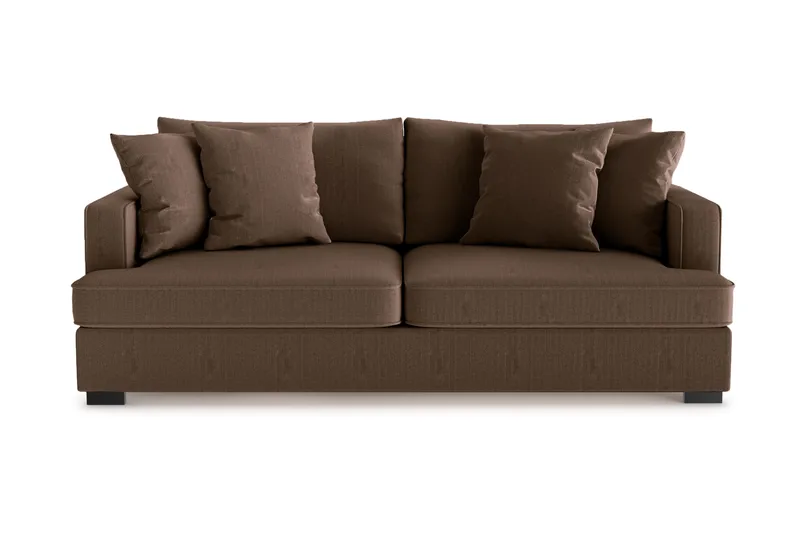 Rossita 3-sits Djup Soffa i Manchester, Brun