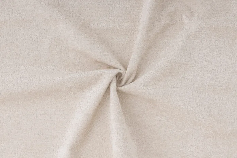 Rossita 3-sits Djup Soffa med hel dyna i Chenille - Trenza 06, Beige Chenille - Möbler - Soffa - 3 sits soffa