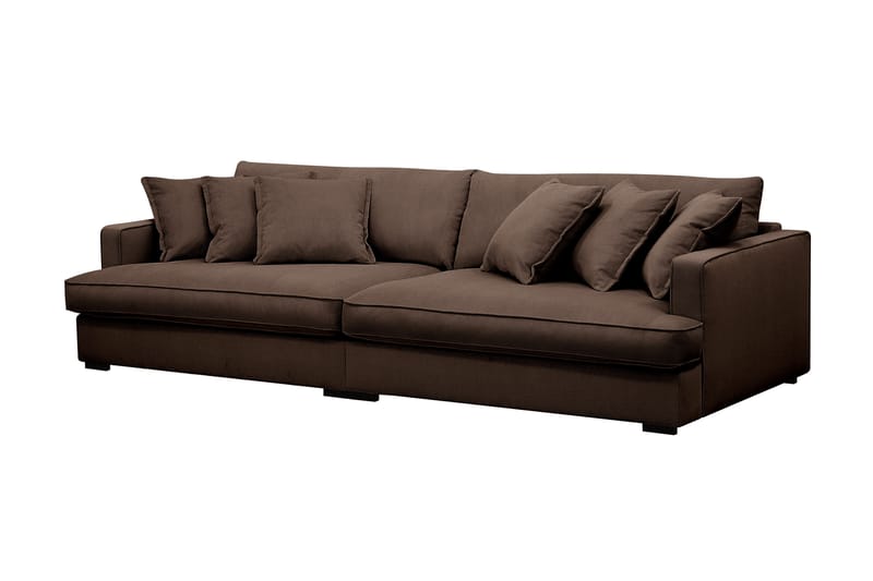Rossita Lyx 3,5-sits Extra djup Soffa i Manchester - Brun - Möbler - Soffa - 4 sits soffa
