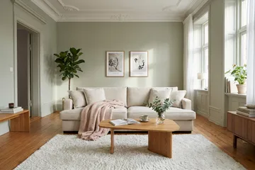 Rossita Lyx 3-sits Extra djup Soffa i Tyg - Beige - Möbler - Soffa - 3 sits soffa